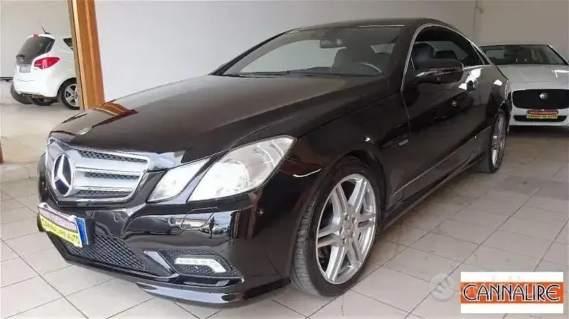 Usata Mercedes E350 2010 Nero Coupé