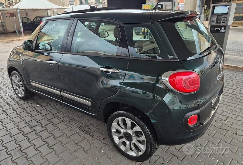 Usata Fiat 500L Lounge 80 CV (58 kW) 2014 Verde Monovolume