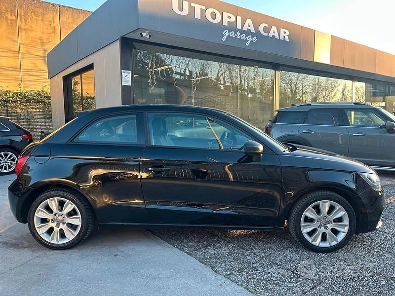 Usata Audi A1 Attraction 90 CV (66 kW) 2013 Nero Utilitaria