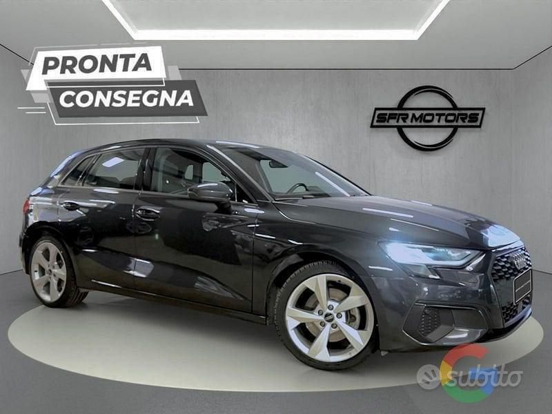 Grigio Usata 2021 Audi A3 Advanced Tre volumi | 23.900 € (Super prezzo) - Immagine 1/4