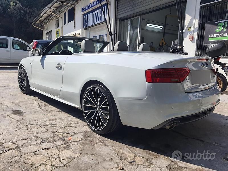 Usata Audi A5 Cabriolet 2012 Bianco Cabrio