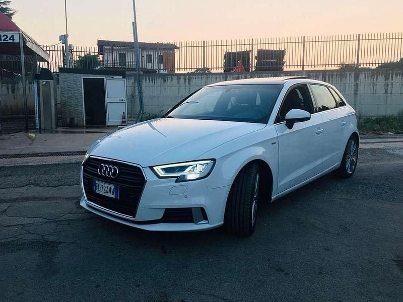 Usata Audi A3 Sport 150 CV (110 kW) 2017 Bianco Berlina