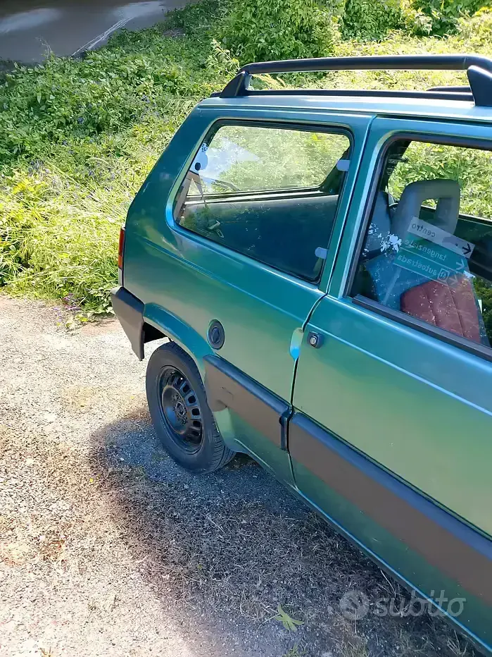 Usata Fiat Panda 1998 Verde Berlina