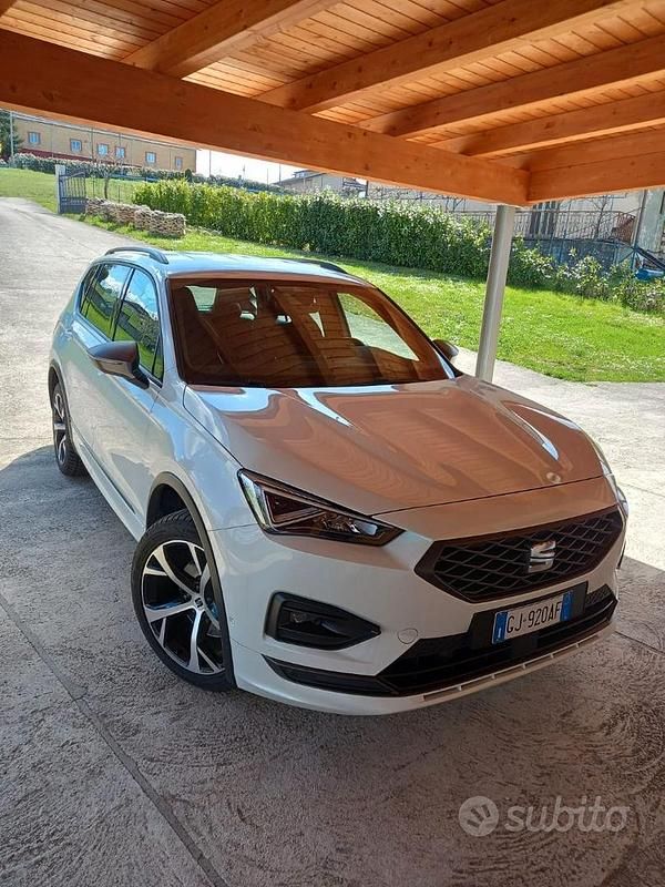 Usata Seat Tarraco FR 150 CV (110 kW) 2022 Bianco SUV