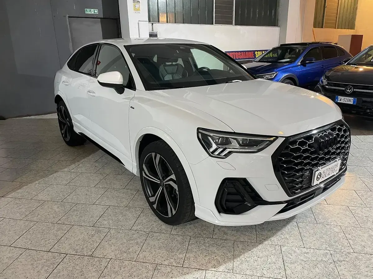 Usata Audi Q3 Sportback S-Line 150 CV (110 kW) 2024 Bianco SUV