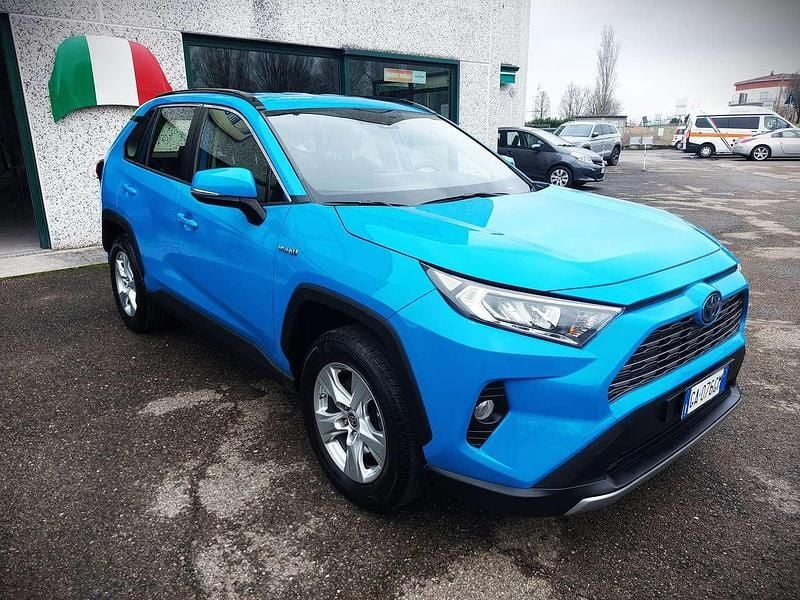 Usata Toyota RAV4 Hybrid Business Edition 178 CV (130 kW) 2020 Blu/azzurro SUV