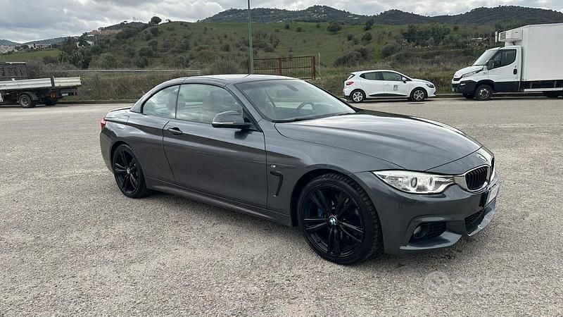 Usata BMW 420 M Sport 190 CV (139 kW) 2015 Grigio Cabrio