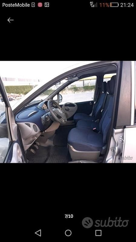 Usata Fiat Multipla 103 CV (75 kW) 2006 Grigio Monovolume