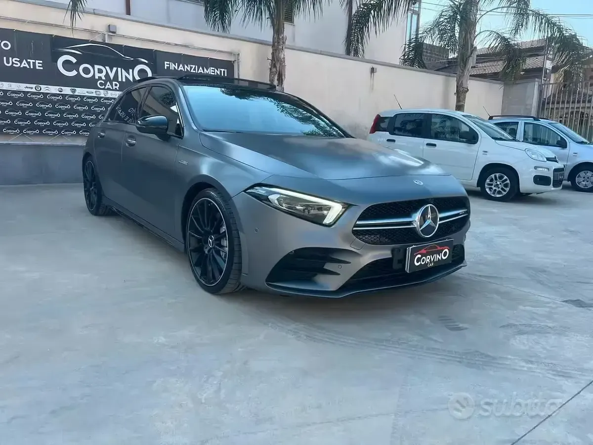Usata Mercedes A35 AMG AMG 306 CV (225 kW) 2022 Grigio Utilitaria