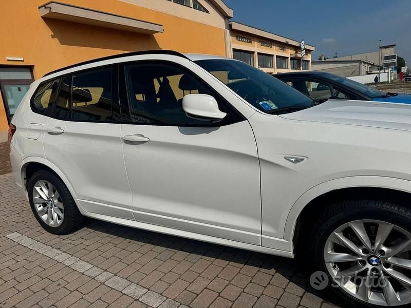 Usata BMW X3 Efficient Dynamics 177 CV (130 kW) 2011 Bianco SUV
