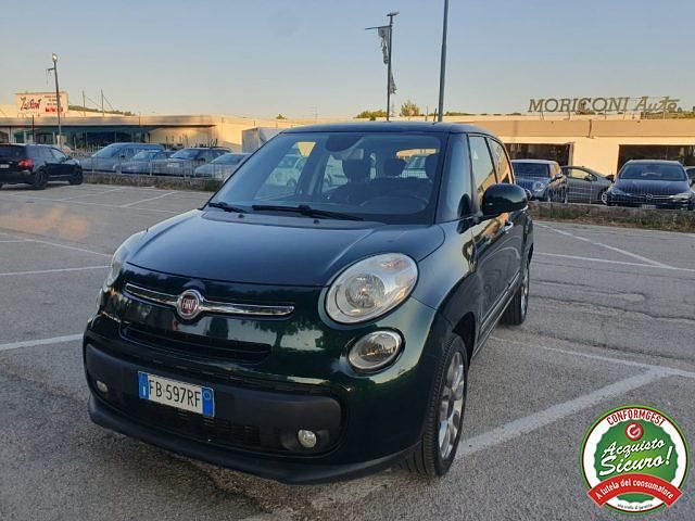 Usata Fiat 500L Lounge 85 CV (62 kW) 2016 Verde Monovolume