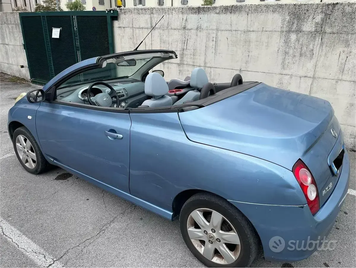 Usata Nissan Micra C+C 2005 Bluazzurro Cabrio