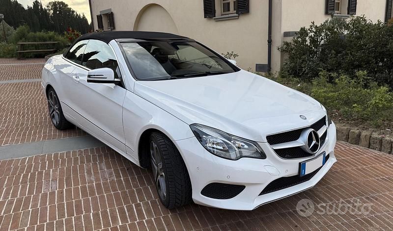 Bianco Usata 2015 Mercedes E220 Cabrio | 17.500 € (Cara) - Immagine 1/4
