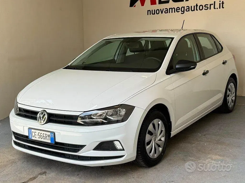 Usata VW Polo Trendline 60 CV (44 kW) 2018 Bianco Utilitaria