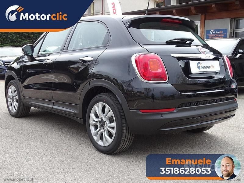 Usata Fiat 500X Pop Star 110 CV (80 kW) 2016 Nero SUV