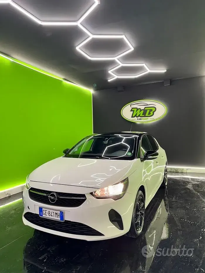 Usata Opel Corsa Elegance 75 CV (55 kW) 2021 Bianco Utilitaria