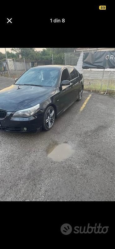 Usata BMW 525 177 CV (130 kW) 2005 Nero Berlina