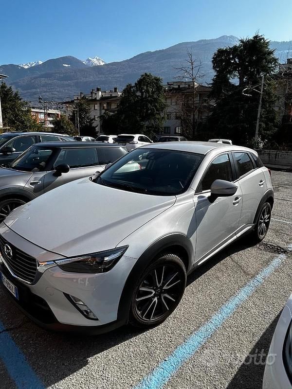 Usata Mazda CX-3 Exceed 105 CV (77 kW) 2016 Bianco SUV