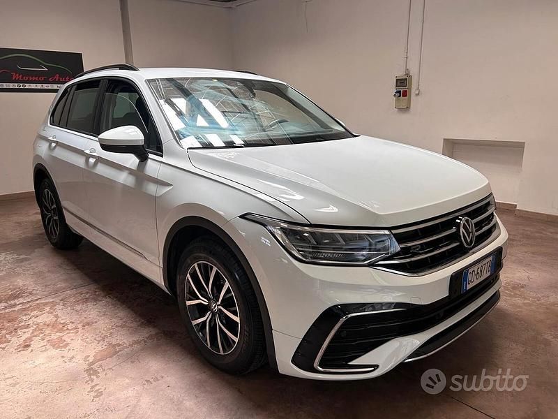 Usata VW Tiguan R 200 CV (147 kW) 2021 Bianco SUV