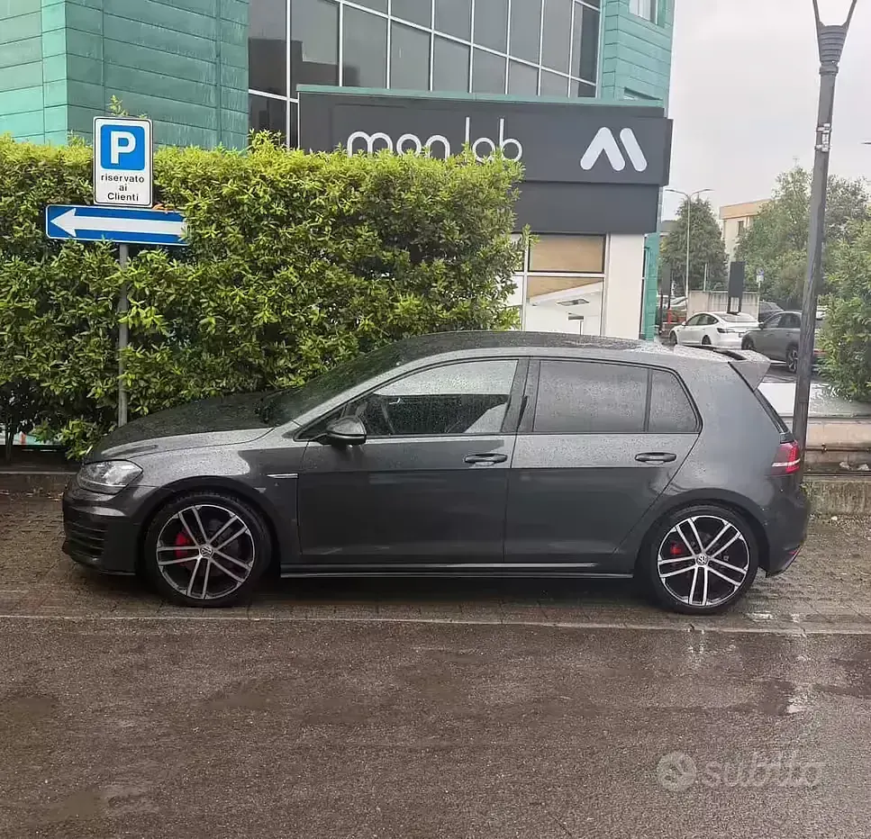 Usata VW Golf VII GTD 184 CV (135 kW) 2014 Nero Berlina