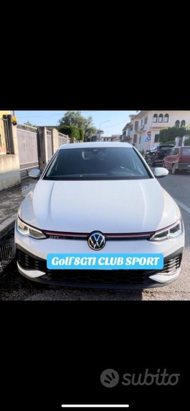 Usata VW Golf VIII GTI Clubsport 300 CV (220 kW) 2023 Bianco