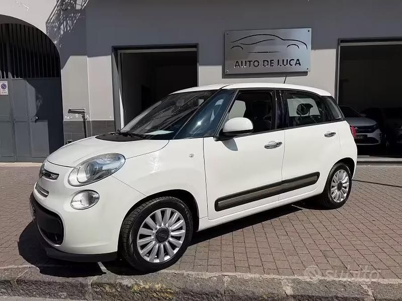 Usata Fiat 500L Lounge 95 CV (69 kW) 2016 Bianco Monovolume