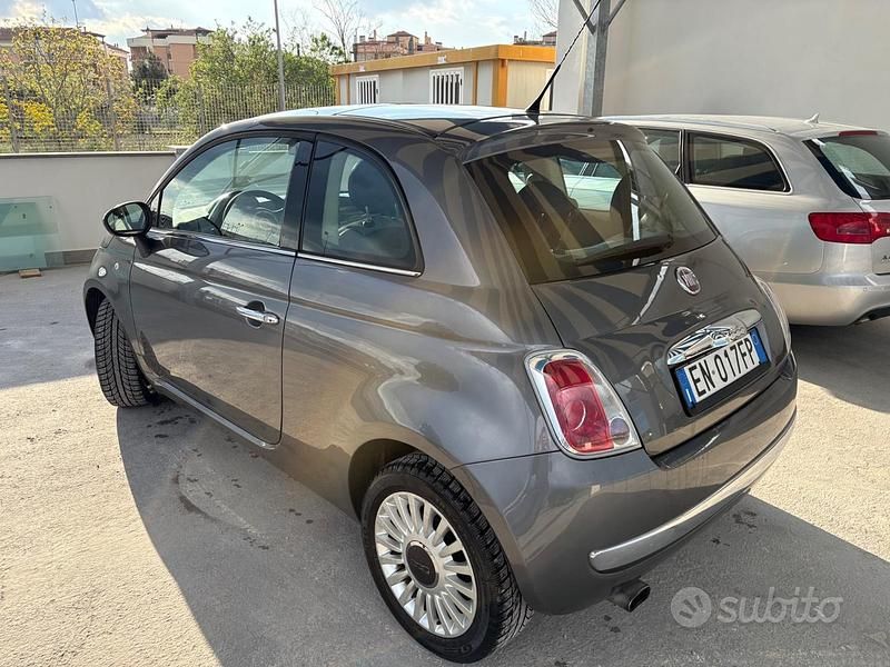 Usata Fiat 500 Lounge 69 CV (50 kW) 2012 Grigio Berlina
