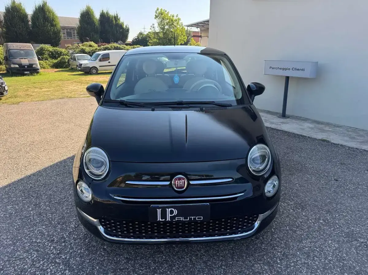 Usata Fiat 500 Lounge 69 CV (50 kW) 2017 Nero Utilitaria