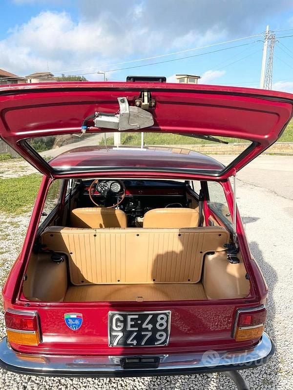 Usata Autobianchi A112 1970 Rosso Utilitaria