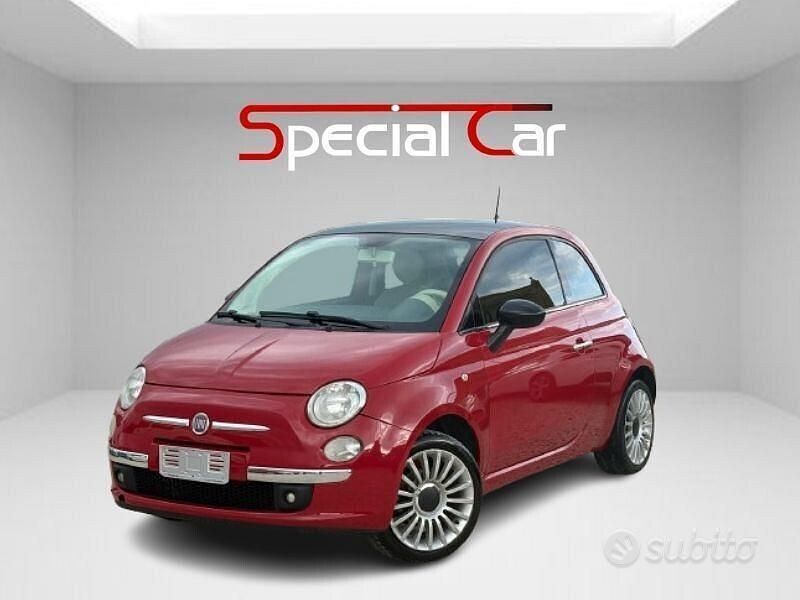 Usata Fiat 500 Lounge 69 CV (50 kW) 2012 Bianco Utilitaria