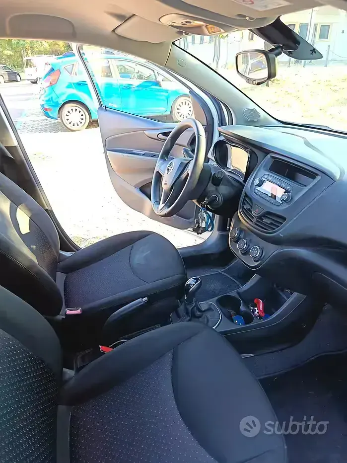 Usata Opel Karl 75 CV (55 kW) 2017 Bianco Utilitaria