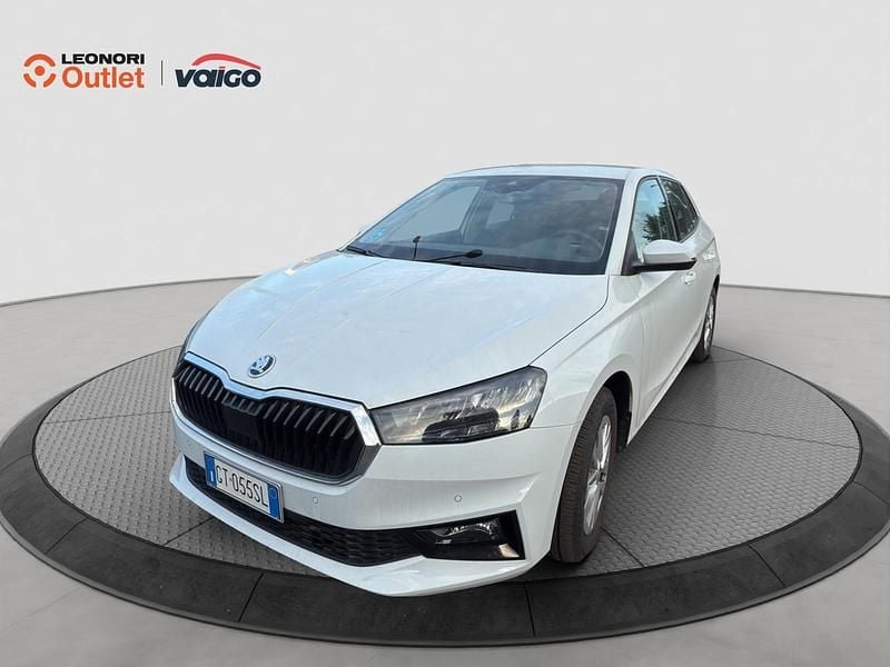 Usata Skoda Fabia Selection 80 CV (58 kW) 2024 Bianco luna metallizzato Berlina
