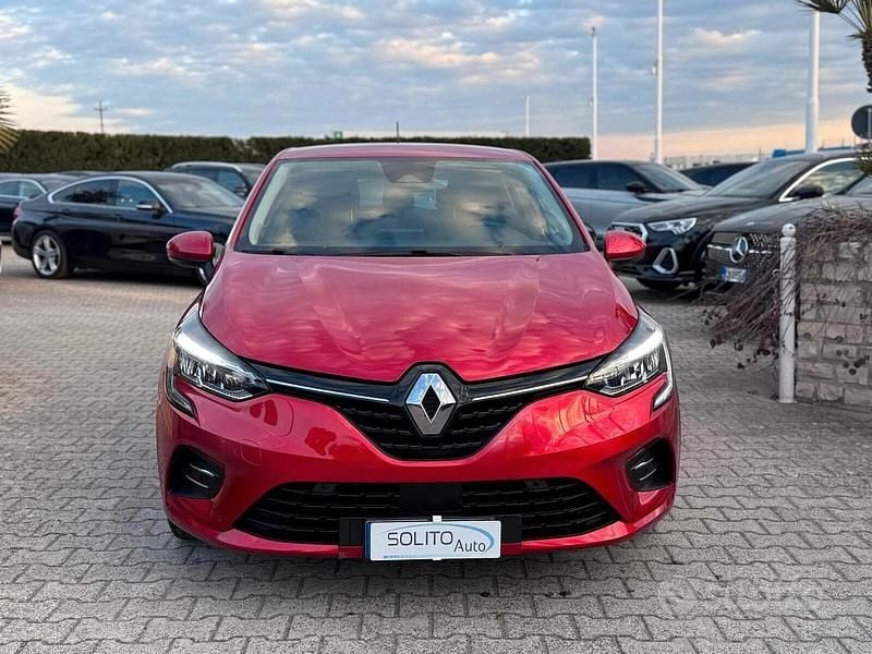 Usata Renault Clio V Intens 85 CV (62 kW) 2020 Rosso Berlina