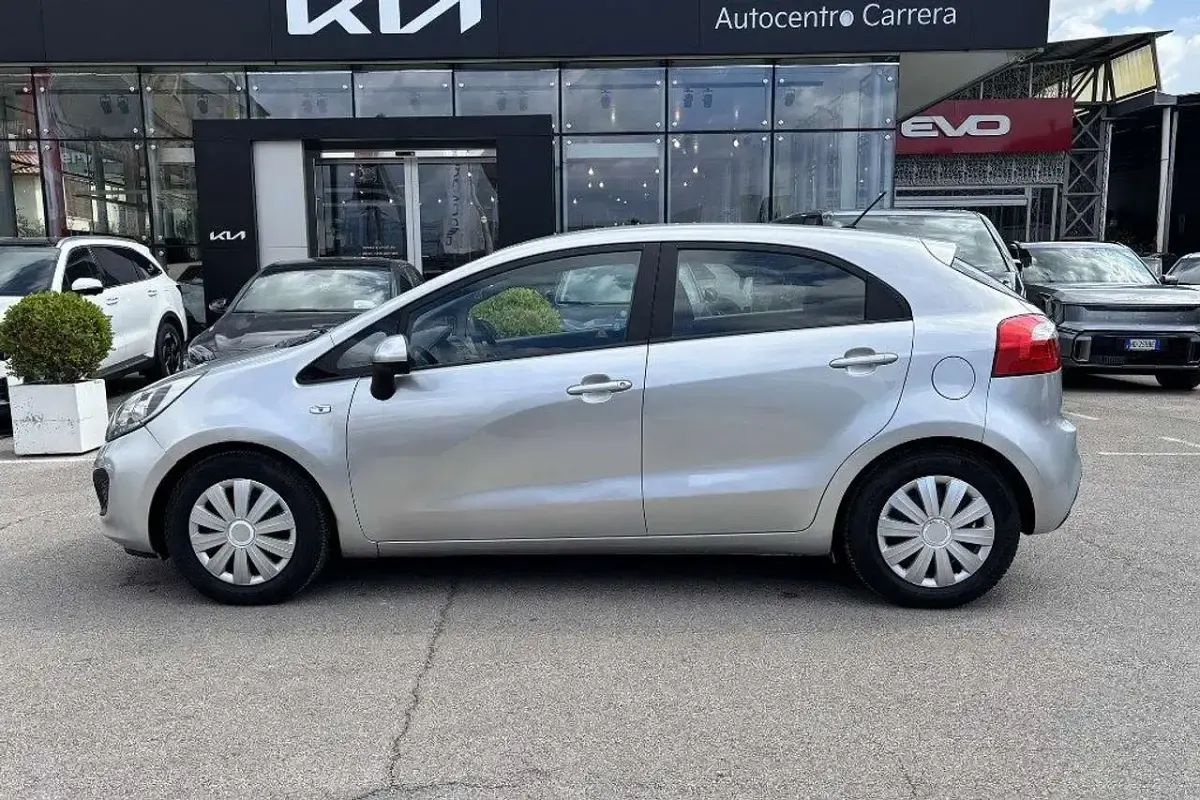 Usata Kia Rio Active 84 CV (61 kW) 2013 Grigio Berlina
