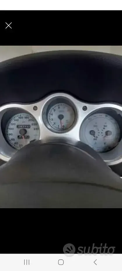 Usata Fiat Barchetta 131 CV (96 kW) 2004 Verde Cabrio
