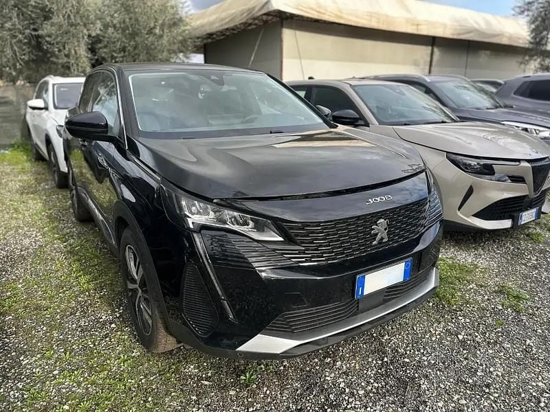 Usata Peugeot 3008 Allure 130 CV (95 kW) 2022 Nero SUV