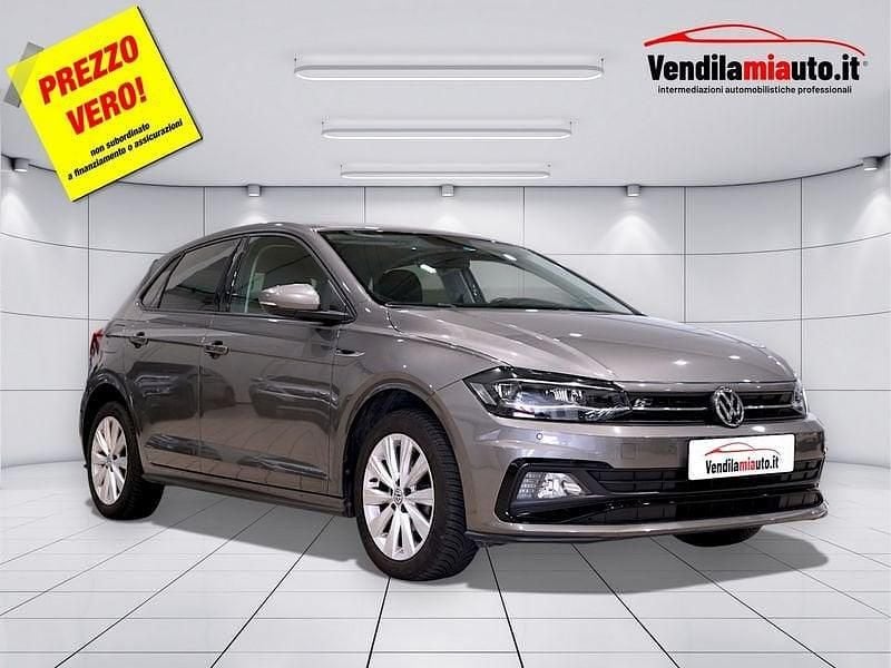 Grigio scuro Usata 2019 VW Polo Highline Due volumi | 12.300 € (Buon prezzo) - Immagine 1/4