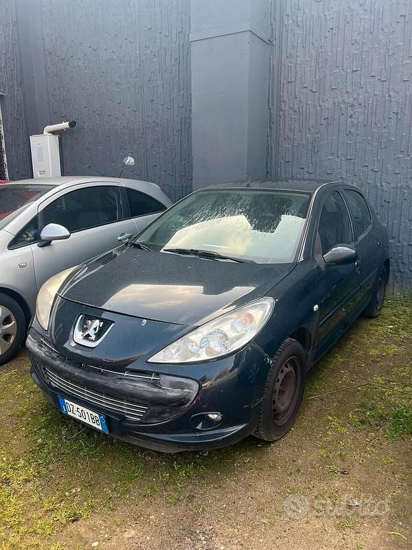 Usata Peugeot 206 59 CV (43 kW) 2009 Nero Berlina