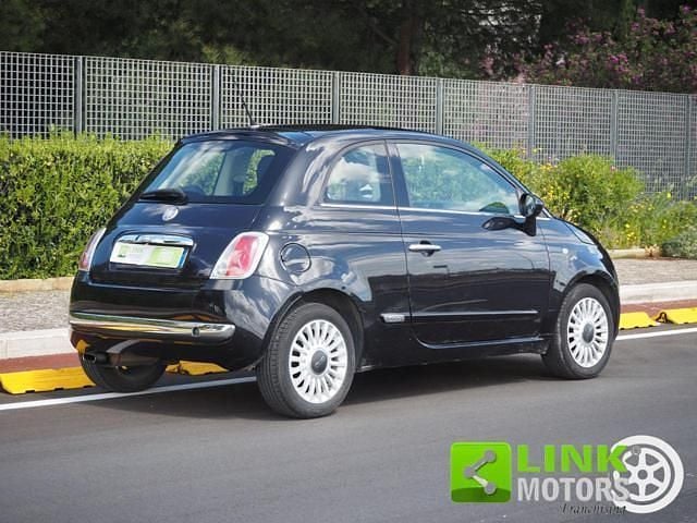 Usata Fiat 500 Lounge 75 CV (55 kW) 2010 Nero Utilitaria