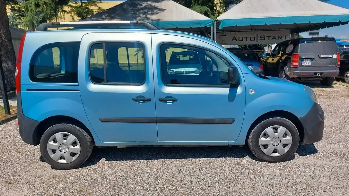 Usata Renault Kangoo 106 CV (77 kW) 2008 Blu Monovolume