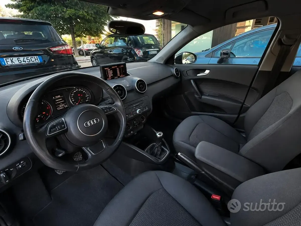 Usata Audi A1 Ambition 90 CV (66 kW) 2013 Nero Utilitaria