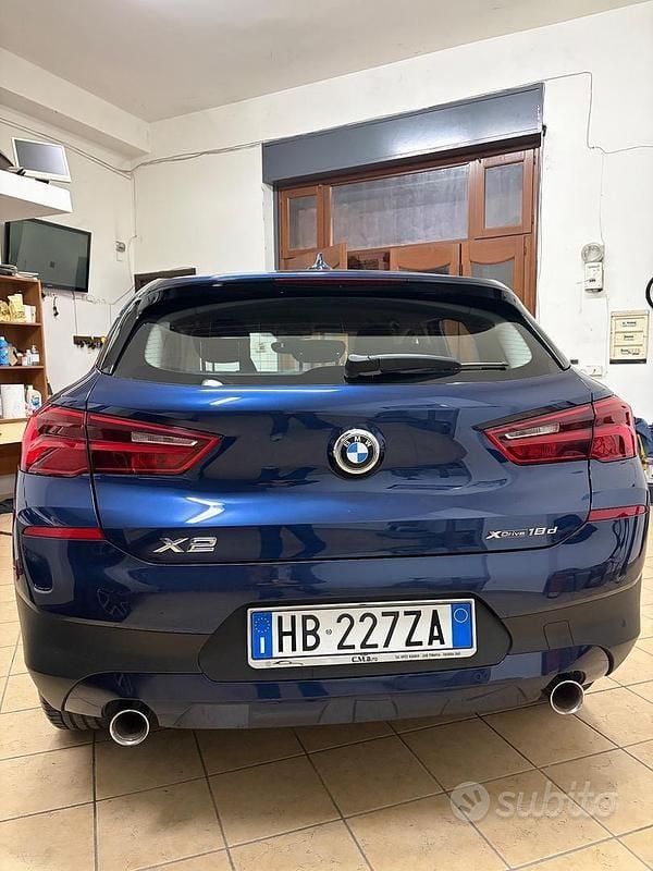 Usata BMW X2 Advantage 149 CV (109 kW) 2018 Blu SUV