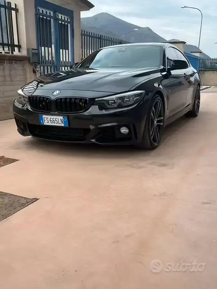 Usata BMW 420 Efficient Dynamics 190 CV (139 kW) 2017 Nero Berlina