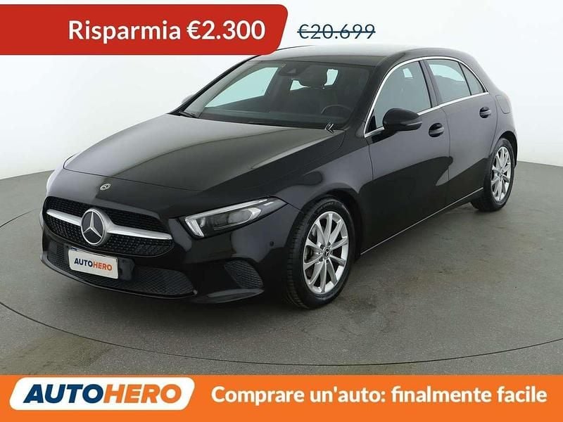 Usata Mercedes A180 116 CV (85 kW) 2019 Nero Berlina