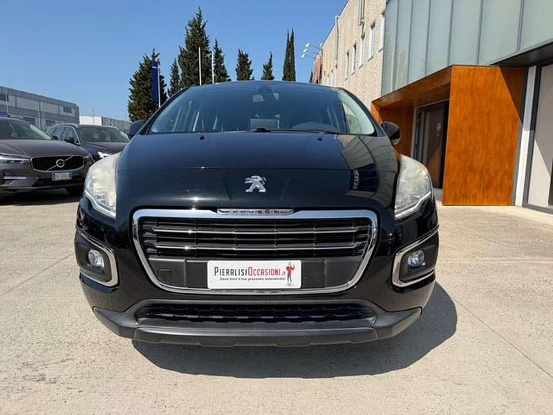 Usata Peugeot 3008 Allure 120 CV (88 kW) 2016 Nero Monovolume