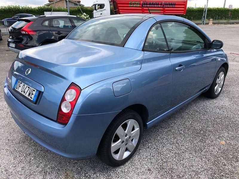 Usata Nissan Micra Tekna 110 CV (80 kW) 2007 Blu/azzurro Cabrio