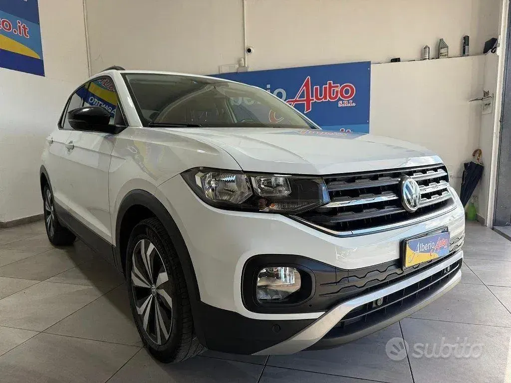 Usata VW T-Cross Style 95 CV (69 kW) 2020 Bianco SUV