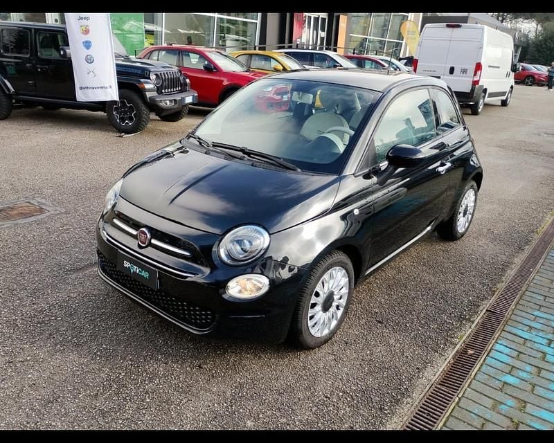 Usata Fiat 500 Lounge 69 CV (50 kW) 2019 Nero Utilitaria