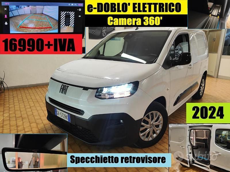 Bianco Usata 2024 Fiat e-Doblò Monovolume | 16.990 € (Super prezzo) - Immagine 1/4