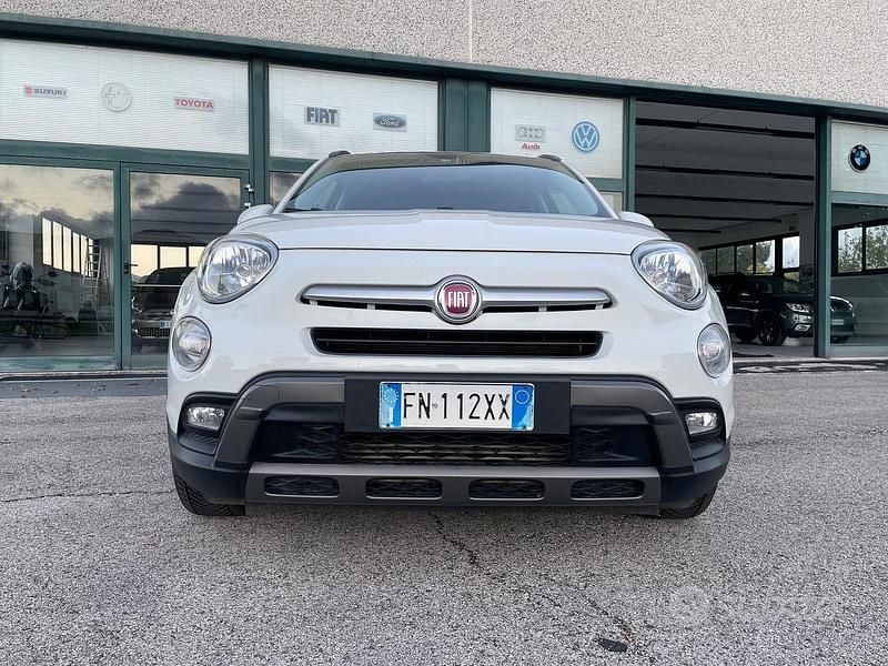 Usata Fiat 500X Cross 95 CV (69 kW) 2018 Bianco SUV